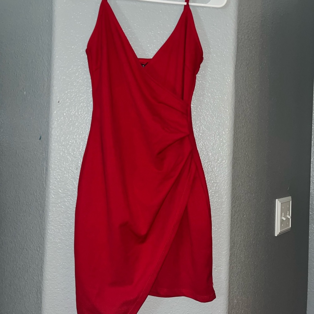Red dress